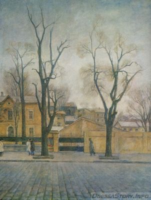 Островский Осип Меерович (1935-1993)
1976
"Улица Белинского"
