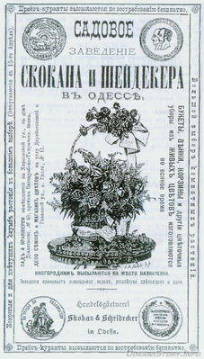 Дерибасовская, 11
реклама 1892 года
